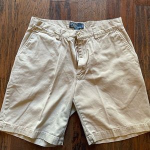Tan Polo/Ralph Lauren shorts- 33 waist